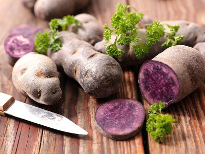 Was sind die Vorteile und der Preis von lila Kartoffeln?